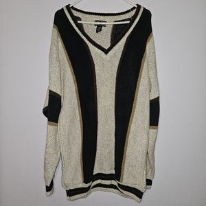 Jantzen Sport vintage striped cotton sweater